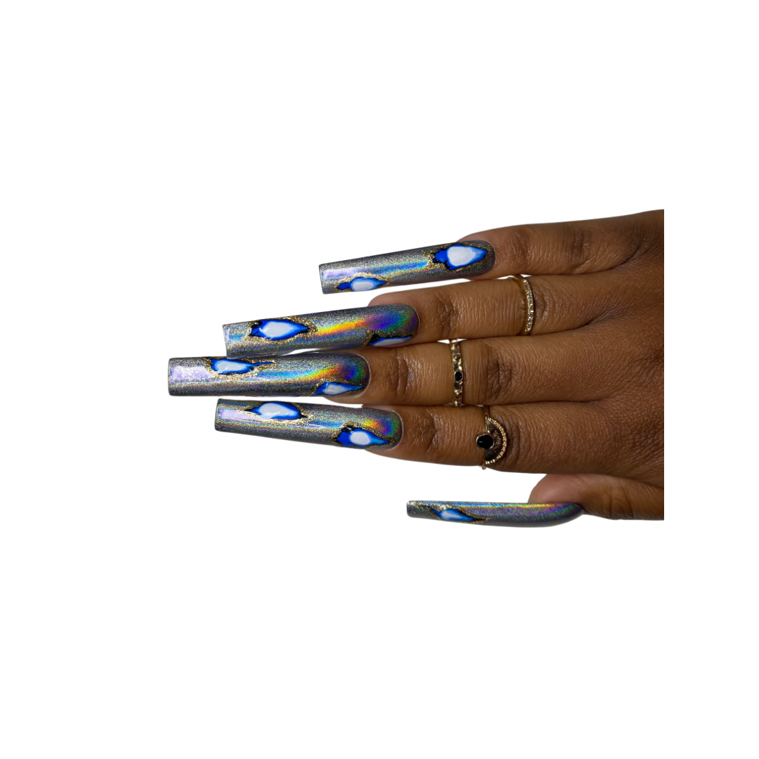 Crystal chrome elegance