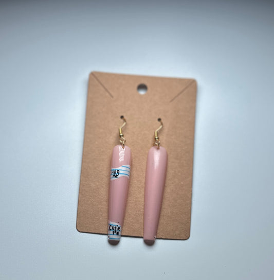 Love Notes 2-Handmade Press-On Nail Earrings