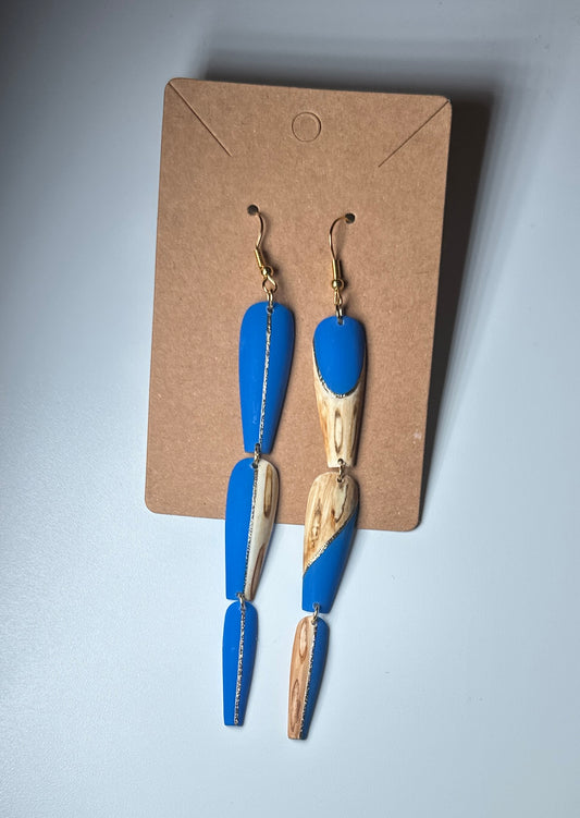 Ocean Drift Press-On Nail Earrings