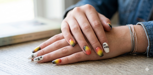 Affirmation Kids Press-On Nails – Confidence & Empowerment Nail Set | Austin,TX (Sizes 0–11, Handmade)